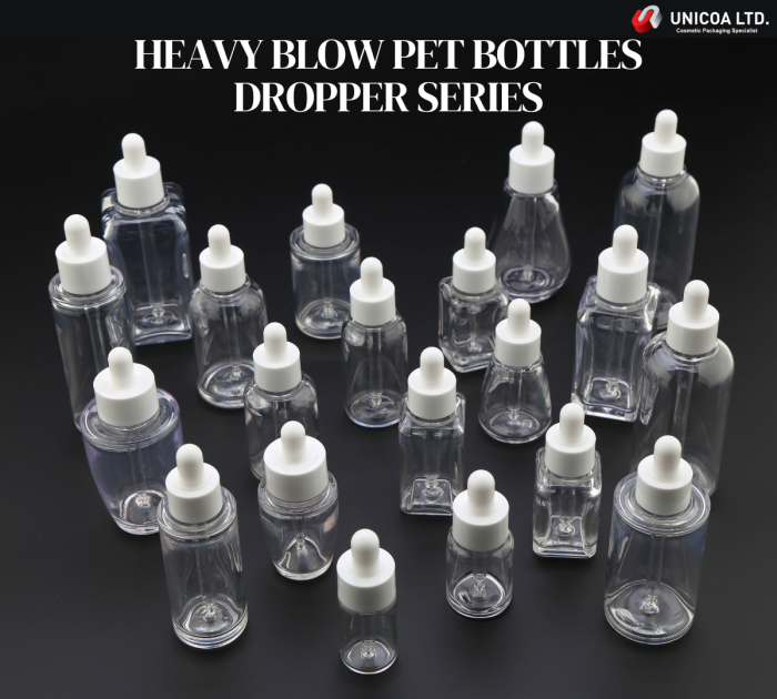 Heavy Blow PET Dropper Bottles: A Glass-Like Feel With Low Cost